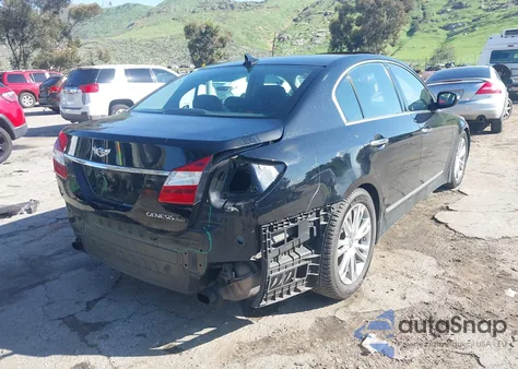 2012 Hyundai Genesis 4.6 from USA, damaged, VIN KMHGC4DF2CU175760